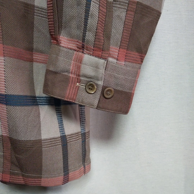 ウールシャツ　チェックシャツ　ヴィンテージ　レトロ　90's　Moare メンズのトップス(シャツ)の商品写真