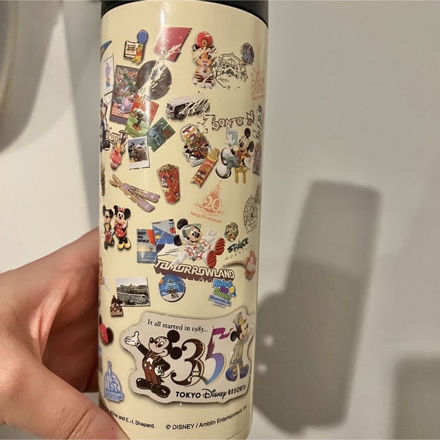 Disney(ディズニー)のディズニー 35周年 水筒 ステンレスボトル ミッキー ミニー キッズ/ベビー/マタニティの授乳/お食事用品(水筒)の商品写真
