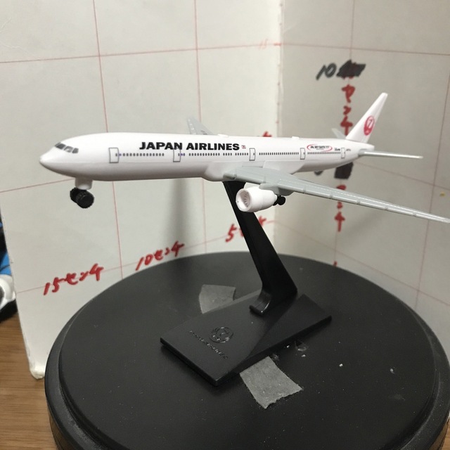 JAL組み立て式飛行機、キーホルダー