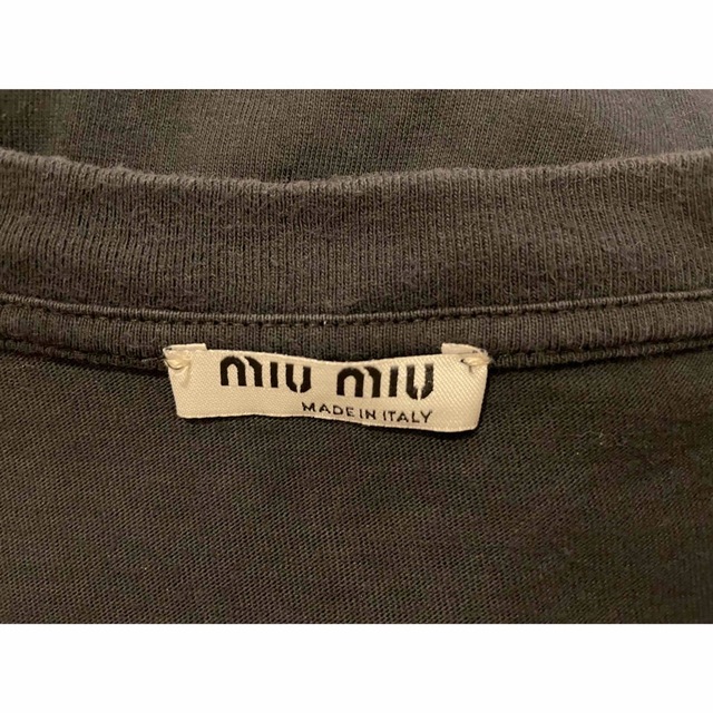 miumiu - 【美品】miumiu ダメージTシャツの通販 by rrr2rrr's shop