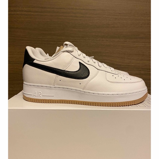 NIKE AIR FORCE 1 WHITE BLACK GUM 5