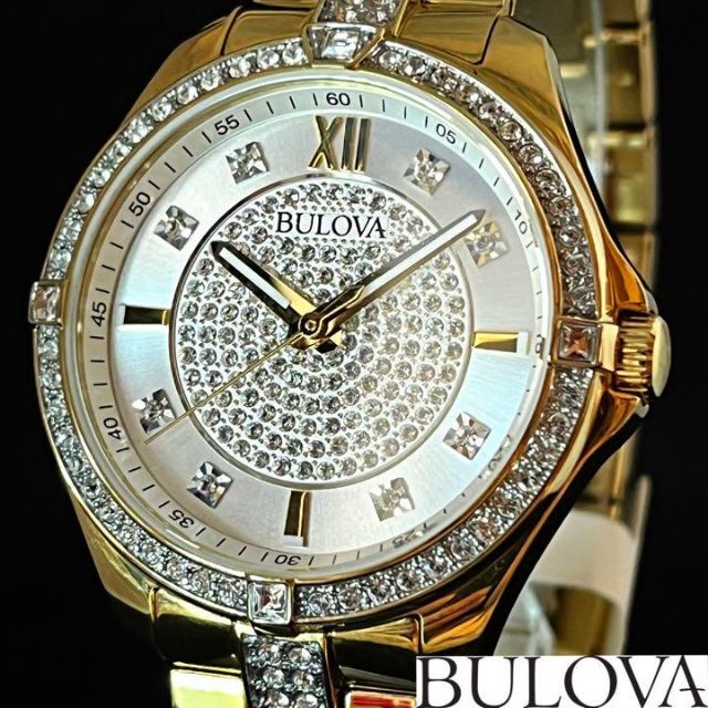 古典古典BULOVA ブローバ レディース腕時計 お洒落 展示品特価 高級