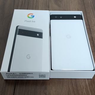 グーグルピクセル(Google Pixel)の【新品】GooglePixe 6a 128GB ホワイト(携帯電話本体)