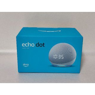 エコー(ECHO)のEcho Dot エコードット　第4世代 時計付きスマートスピーカー アレクサ(スピーカー)