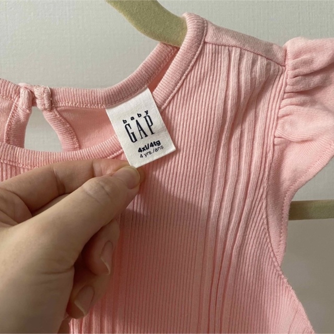 babyGAP(ベビーギャップ)のbaby GAP ギャップ　袖なし　トップス キッズ/ベビー/マタニティのキッズ服女の子用(90cm~)(その他)の商品写真