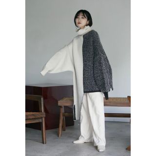 TODAYFUL - ANDREA&Co. COLOR SCHEME ASYMMETRY KNIT