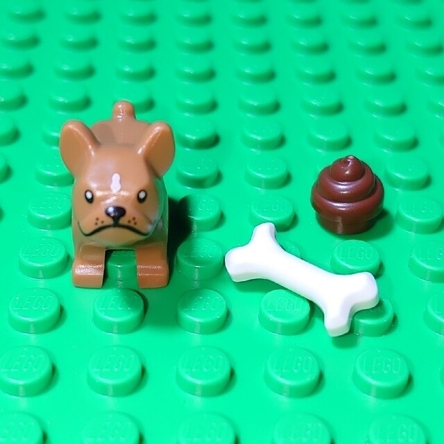Lego(レゴ)の【新品】LEGO 犬セット《フレンチブルドッグ》レゴ ミニフィギュアアイテム エンタメ/ホビーのエンタメ その他(その他)の商品写真
