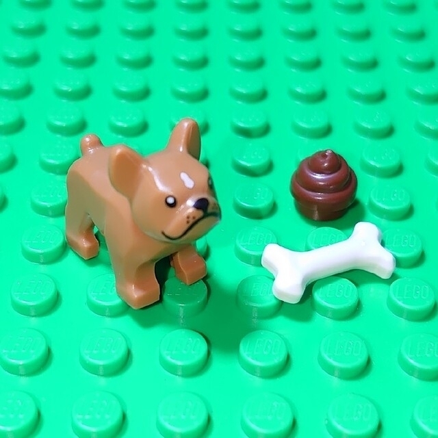 Lego(レゴ)の【新品】LEGO 犬セット《フレンチブルドッグ》レゴ ミニフィギュアアイテム エンタメ/ホビーのエンタメ その他(その他)の商品写真