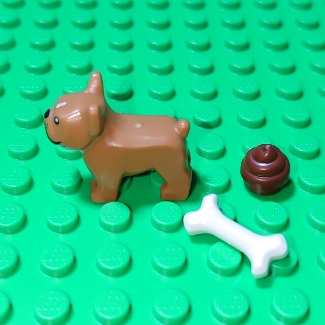 Lego(レゴ)の【新品】LEGO 犬セット《フレンチブルドッグ》レゴ ミニフィギュアアイテム エンタメ/ホビーのエンタメ その他(その他)の商品写真