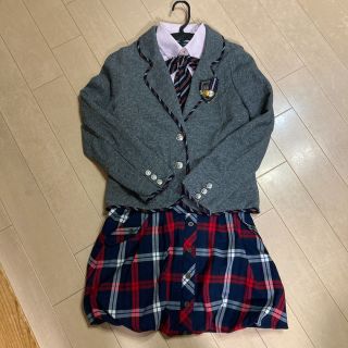 リンジィ　スーツ　セットアップ上下　150 受験　面接　卒服　ナルミヤフォーマル