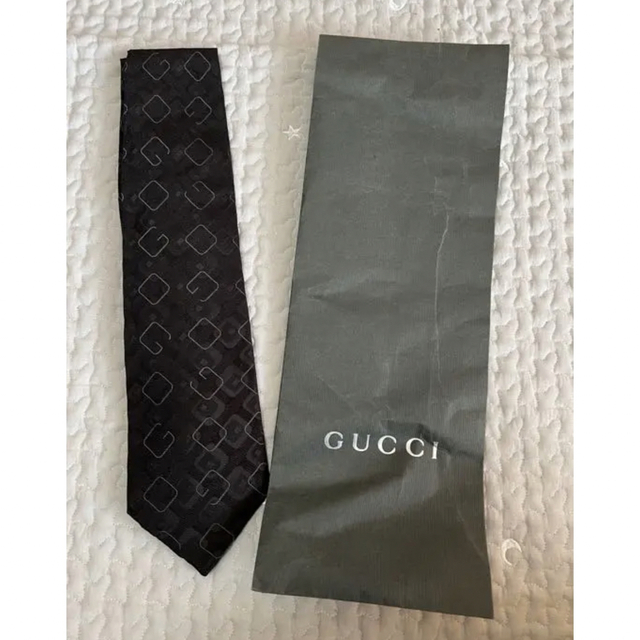 100％の保証 GUCCI☆ネクタイ 新品未使用 ブラック ホワイト 楽天市場