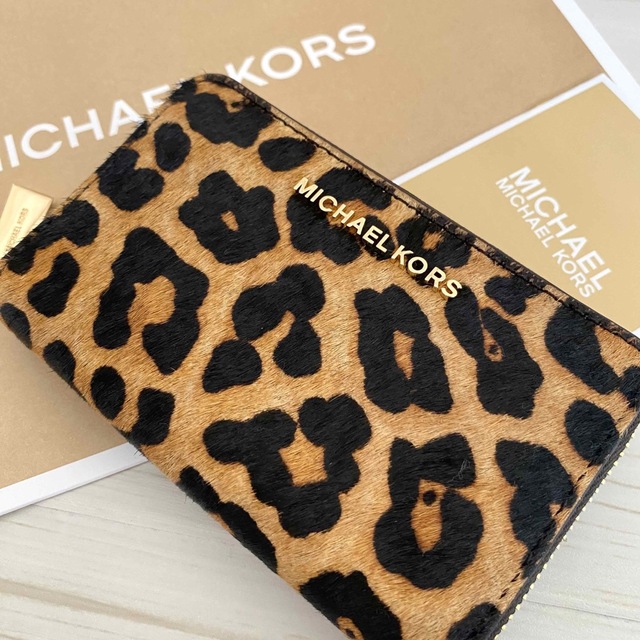 Michael Kors(マイケルコース)の新品 MICHAEL KORS マイケルコース コインケース アニマル レディースのファッション小物(財布)の商品写真