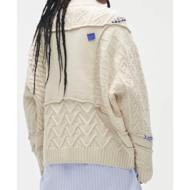 トップス 新品 zara adererror ニット パッチワークセーター 16000円