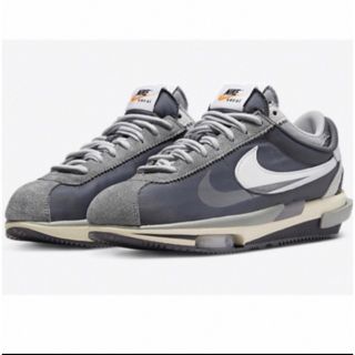 sacai × Nike Zoom Cortez "Iron Grey"27.5(スニーカー)