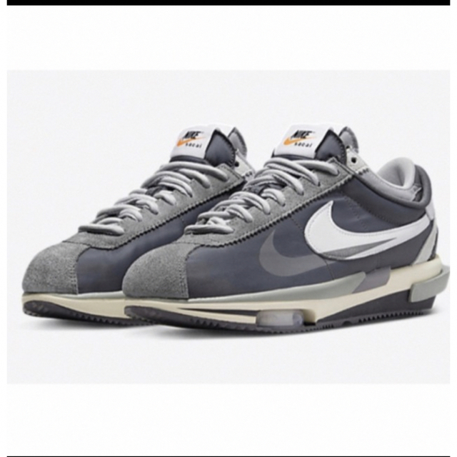 sacai × Nike Zoom Cortez "Iron Grey"27 メンズの靴/シューズ(スニーカー)の商品写真