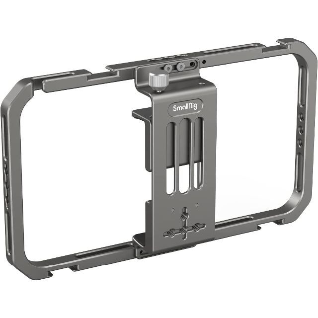 SmallRig 汎用型スマホ用ビデオリグキット シリコンハンドル付き 落下