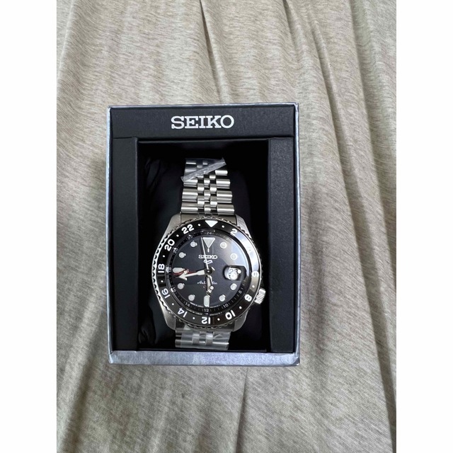最安値に挑戦】 SEIKO - Sports Style GMT SBSC001 セイコー 腕時計
