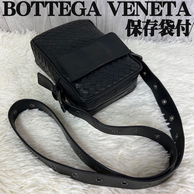 Bottega Veneta - 人気♡縦長♡保存袋付♡美品♡ボッテガヴェネタ イントレチャート ショルダーバッグ