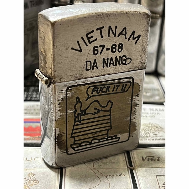 お得超特価 本物 ジッポー ZIPPO VIETNAM DA NANG 68-69 7s3nX