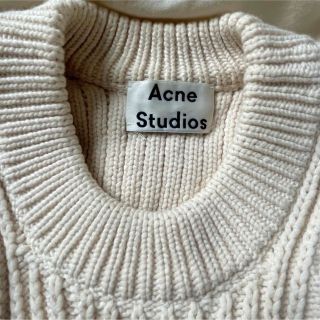 アクネストゥディオズ(Acne Studios)の【Acne】コットンリブニット(ニット/セーター)