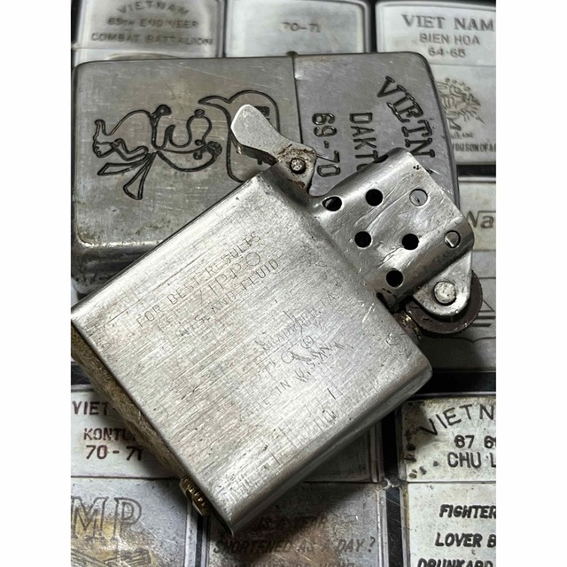 ベトナムZIPPO】本物 1969年製ベトナムジッポー「スヌーピー」DAKTO