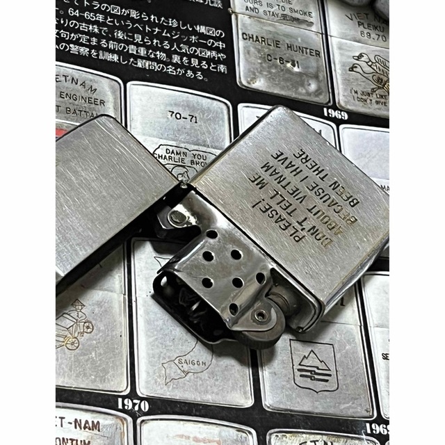 【ベトナムZIPPO】本物 1972年製ベトナムジッポー「スヌーピー」MYTHO