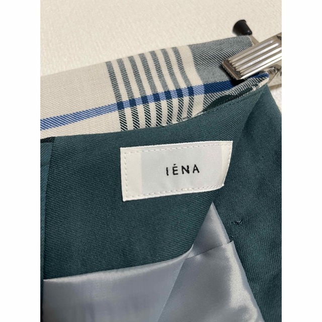 IENA(イエナ)のチェックストレッチタイトスカート 34 レディースのスカート(ロングスカート)の商品写真