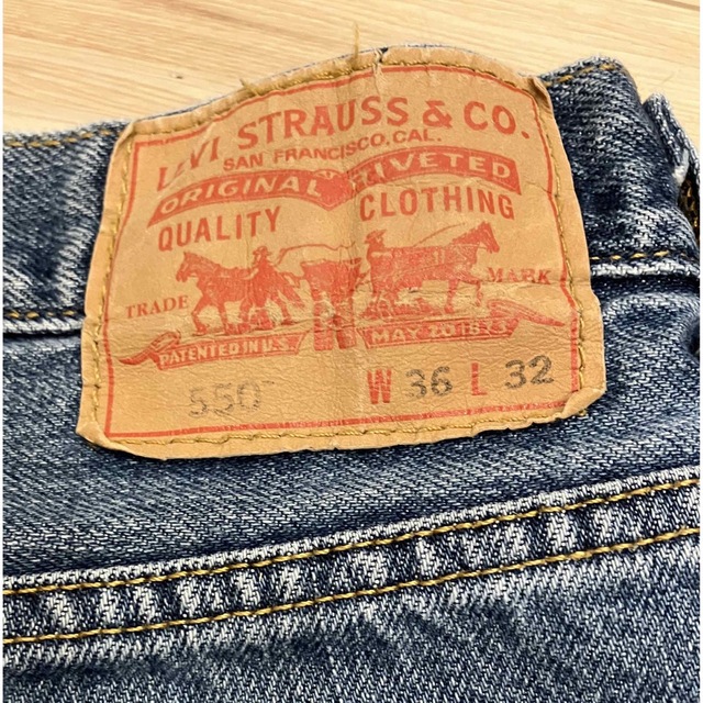 Levi's(リーバイス)のリーバイス550 メキシコ製　w36 デニムパンツ メンズのパンツ(デニム/ジーンズ)の商品写真