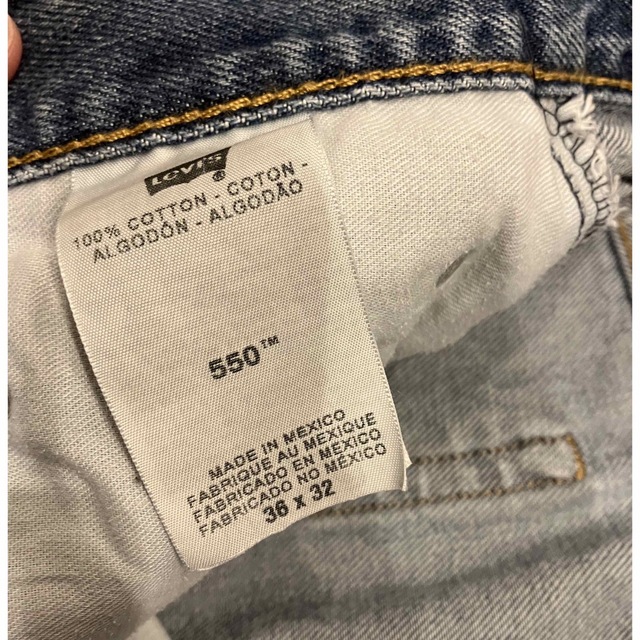 Levi's(リーバイス)のリーバイス550 メキシコ製　w36 デニムパンツ メンズのパンツ(デニム/ジーンズ)の商品写真