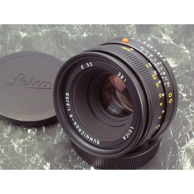 【2022A/W新作★送料無料】 50mm SUMMICRON-R Leica - LEICA F2 E55 ROM レンズ(単焦点)