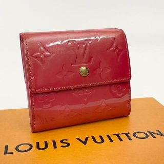 ルイヴィトン(LOUIS VUITTON)のLOUIS VUITTONルイヴィトン*ヴェルニ*ポルトモネ ビエカルトクレディ(財布)