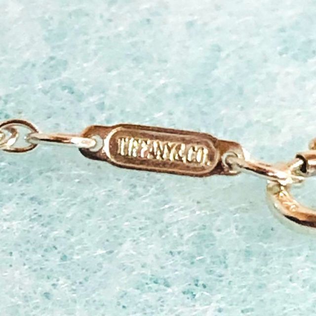 Tiffany ツイストハートネックレス K18 925