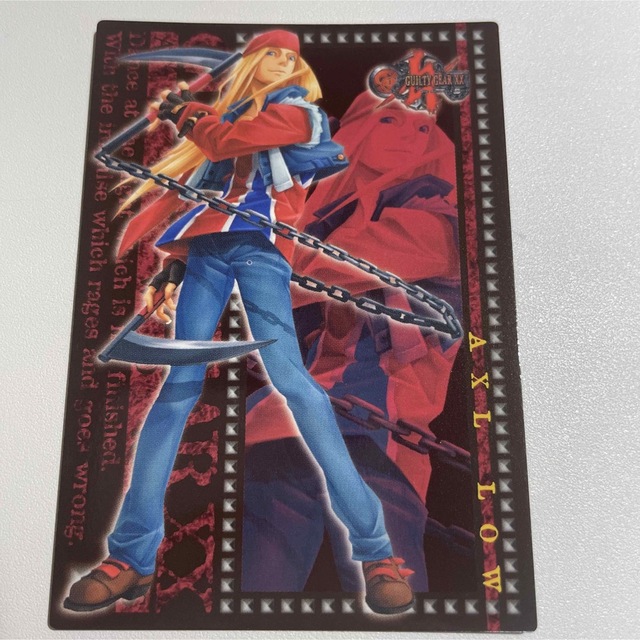 アクセル=ロウ GUILTY GEAR ギルティギアXX カード トレカの アクセル=ロウ GUILTY GEAR ギルティギアXX カード トレカの