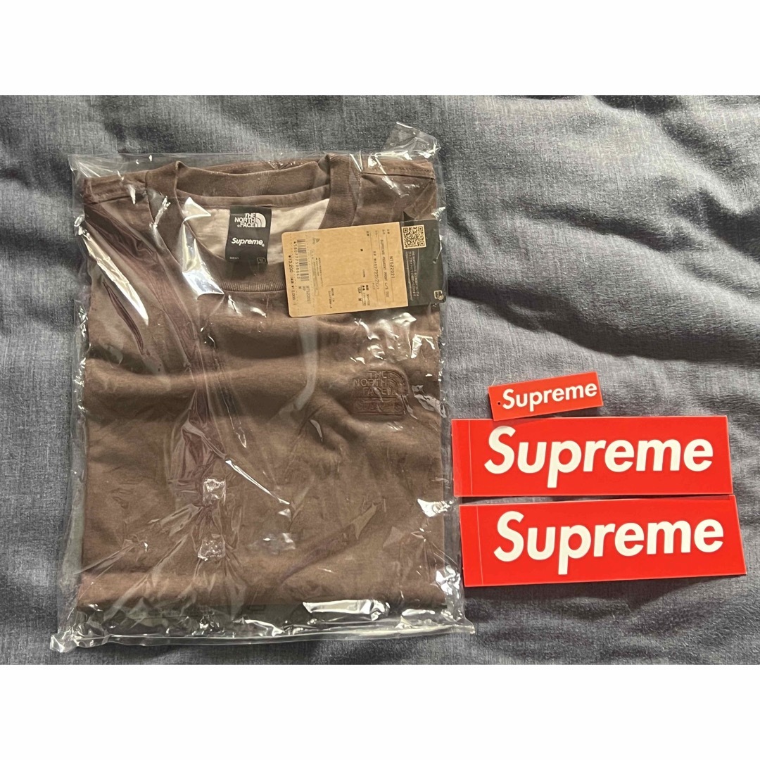 BrownSIZESupreme®/The North Face® Pigment Printed