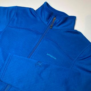 パタゴニア(patagonia)のパタゴニア R1 フルジップS(希少ブルー)美品(ブルゾン)