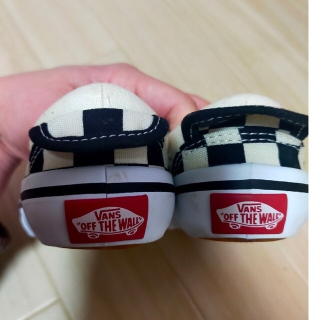 VANS(ヴァンズ)の未使用！！VANS★キッズスニーカー14センチ キッズ/ベビー/マタニティのベビー靴/シューズ(~14cm)(スリッポン)の商品写真