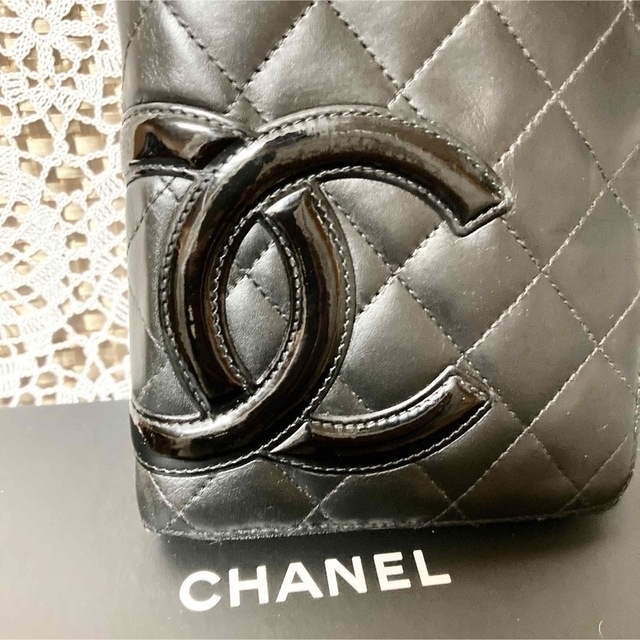 CHANEL(シャネル)の正規品★極美品シャネル 長財布 カンボン ラムスキン ブラック オーガナイザー レディースのファッション小物(財布)の商品写真