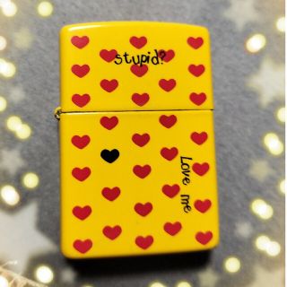 ジッポー(ZIPPO)のレア！Hide LEMONed イエローハート Zippo(タバコグッズ)