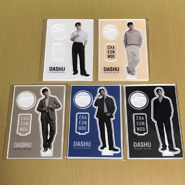 DASHU:アクスタ 5種 チャウヌ ASTRO アクリルスタンド 結婚祝い 35