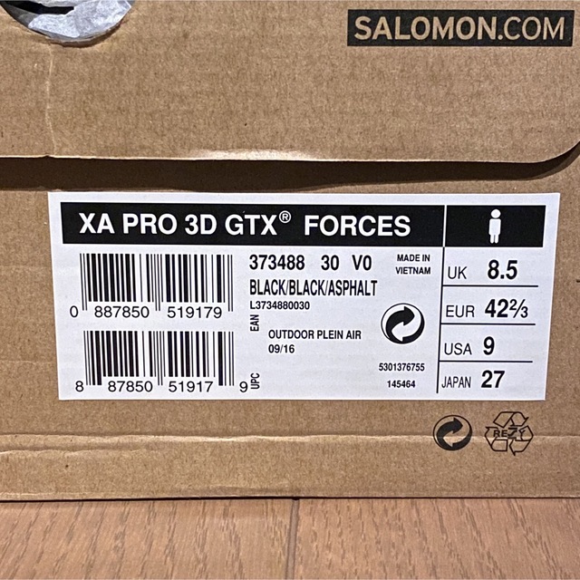 SALOMON XA PRO 3D GTX FORCES 27cm 3