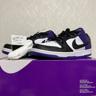 ナイキ(NIKE)のNIKE SB DUNK LOW "COURT PURPLE" US9.5(スニーカー)