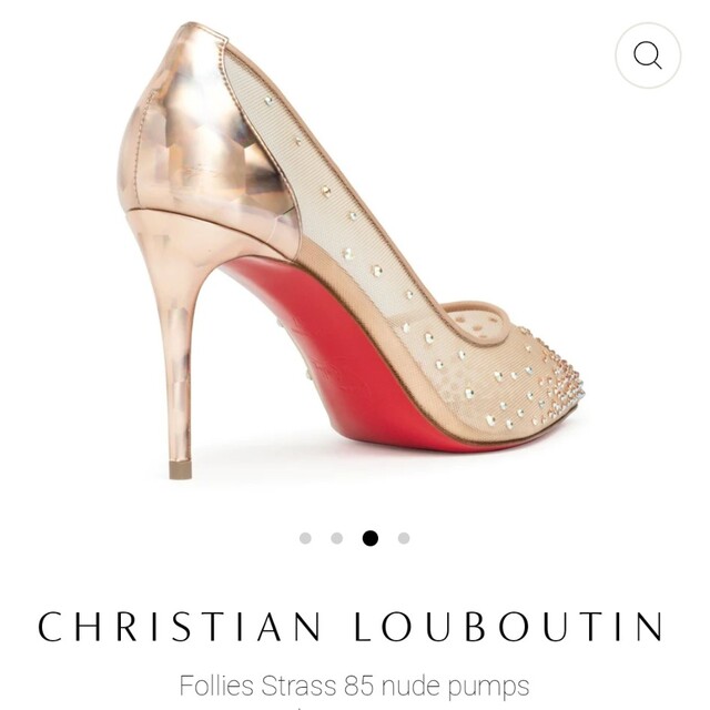 christian louboutin follies strass　ルブタン