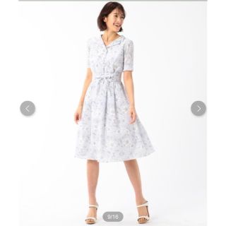 Debut de Fiore❤︎フラワーストライプワンピース minnade-ganbaro.jp