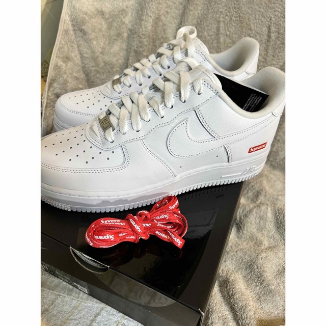 Supreme × Nike Air Force 1 Low White26.0