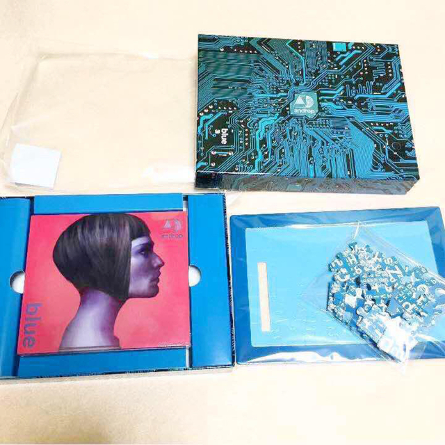 androp blue 限定盤 缶バッジセット 1
