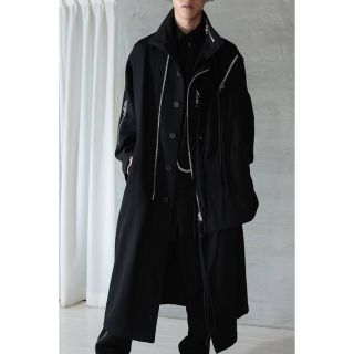 ヨウジヤマモトプールオム(Yohji Yamamoto POUR HOMME)のyohji yamamoto 20AW アーミーギャバ W ジップコート(その他)