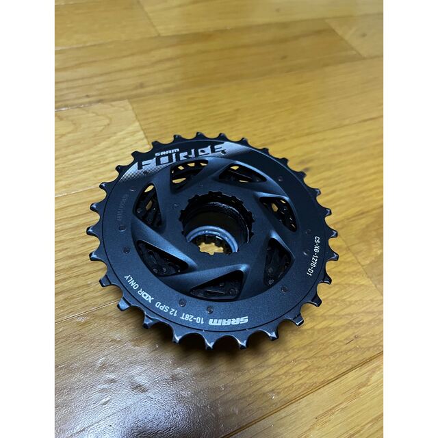 SRAM FORCE 12S 10-28T スプロケット カセット　XDR用