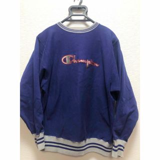 チャンピオン(Champion)のヴィンテージ　90s champion リブライン　リバースウィーブ　スウェット(スウェット)