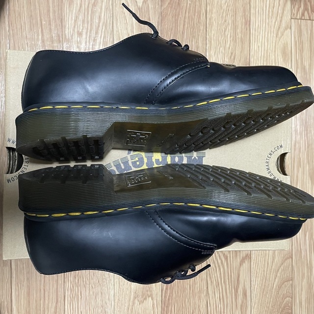 Dr.Martens(ドクターマーチン)のドクターマーチン 3ホール 3アイ 1461 ギブソン レディースの靴/シューズ(ローファー/革靴)の商品写真