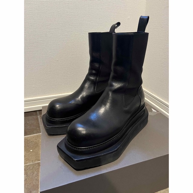 高品質】 Rick Owens - Rick Owens サイクロプス ブーツ レザー リック